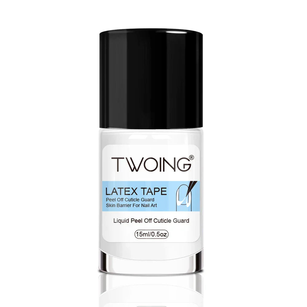 15ml Nail Peel-Off Liquid Latex Tape – Cuticle Guard & Nail Edge Protector for Manicure