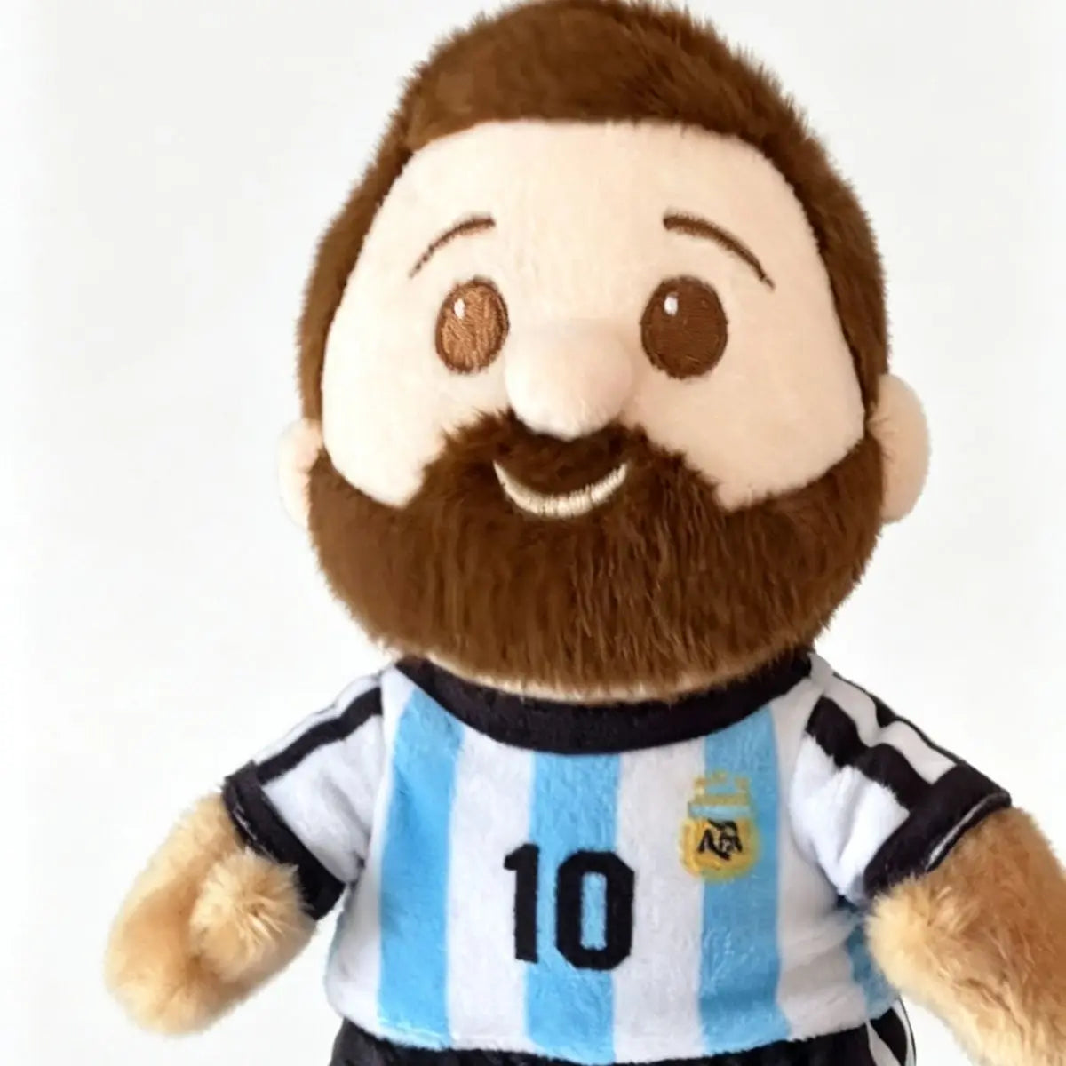 Messi Argentina Plush Figure - 15cm Football Star Pendant Fan Collectible