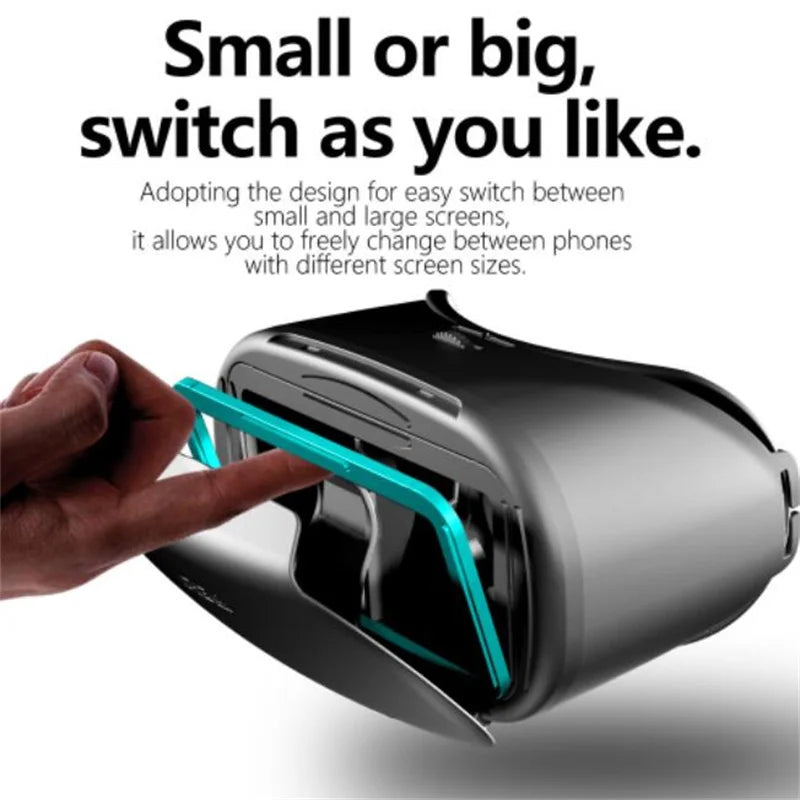 VRGpro X7 3D VR Headset – Virtual Reality Glasses Box for iOS & Android 5-7" Phones with Wireless Controller