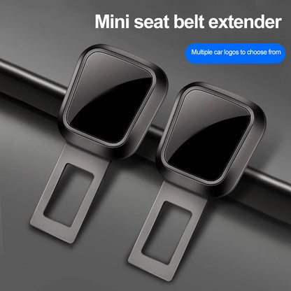 2PCS Car Seat Belt Clip Extender – Universal Safety Seatbelt Buckle Plug Adapter Insert Socket Extension for Cars