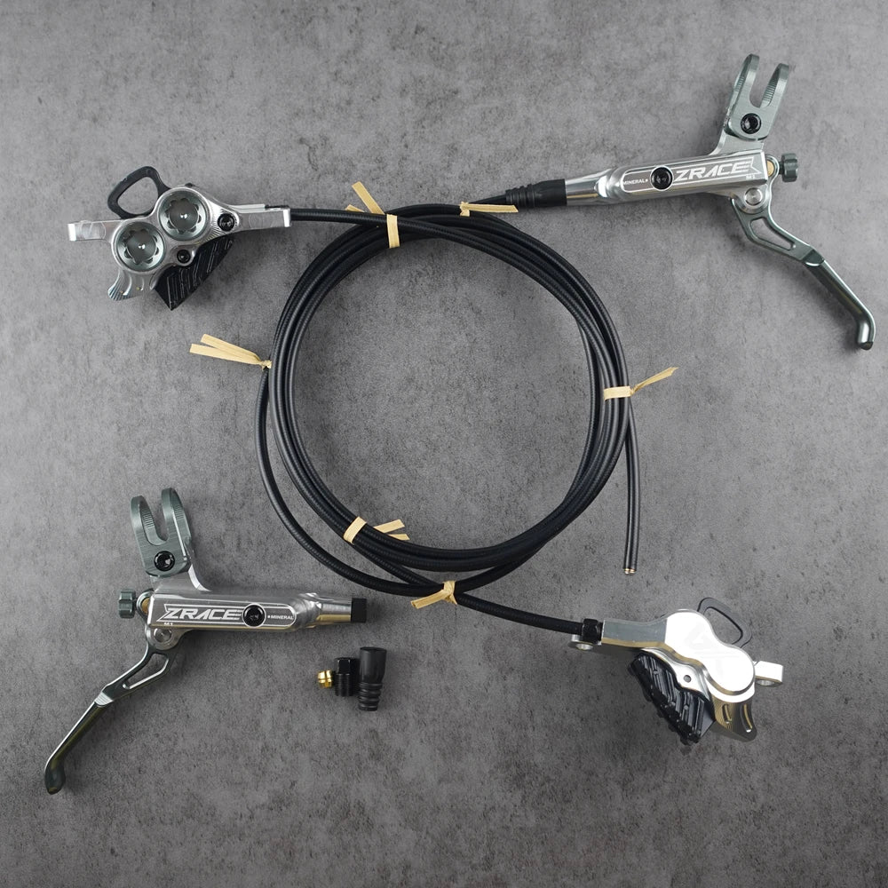 ZRACE M1 X2/X4 Hydraulic Mountain Bike Brake - Full CNC Lightweight Oil Pressure Disc