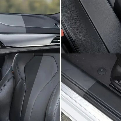 Universal Leather & Plastic Repair Polishing Wax – Automotive Interior Reconditioning Cream for Leather, Plastic & Rubber Care