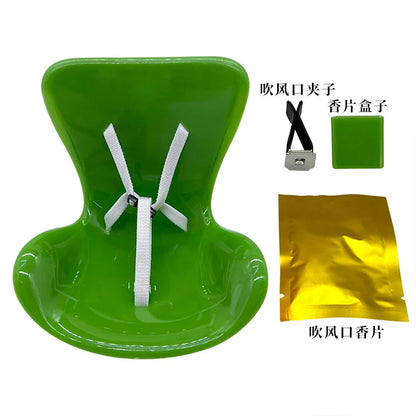 Mini Plush Doll Safety Seat – Kawaii Labubu Idol Car Ornament, Air Aromatherapy Decoration Accessories