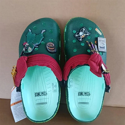 Unisex Cartoon Cave Shoes - Breathable Non-Slip Thick Sole Beach Sandals for Men & Women