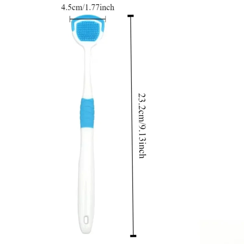 Tongue Scraper for Bad Breath – Oral Hygiene Cleaner for Adults, Daily Fresh Breath Tool