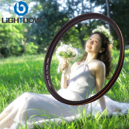 Lightdow Soft White Lens Filter in Sizes 49mm 52mm 55mm 58mm 62mm 67mm 72mm 77mm 82mm for Canon, Nikon, Sony Cameras