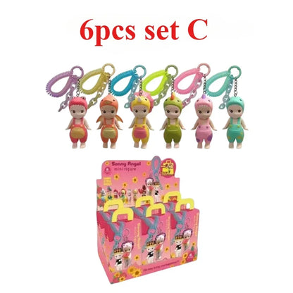 Candy House Keychain Blind Box – Cute Handmade Doll Bag Pendant for Girls
