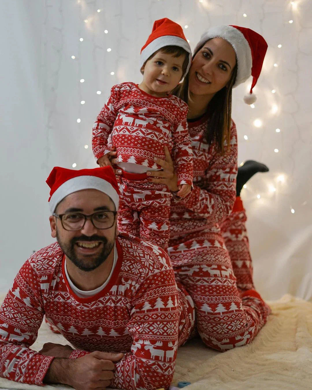 Mommy and Me Christmas Pajamas Set 2023 - Soft & Cute 2-Piece Sleepwear for Family, Adults & Kids Xmas Outfits