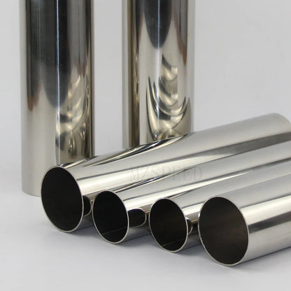 304 Stainless Steel Exhaust Pipe Connector Tube – 1.2mm Thick Muffler Connection Pipe (32–89mm Diameter) for Automotive Use