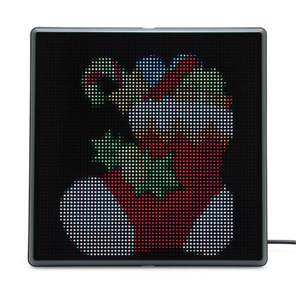 RGB LED Pixel Display Panel Lamp – 16x16 / 32x32 / 64x64 Programmable App Control Creative Art Screen Night Light for Anime & Gaming Room Decor