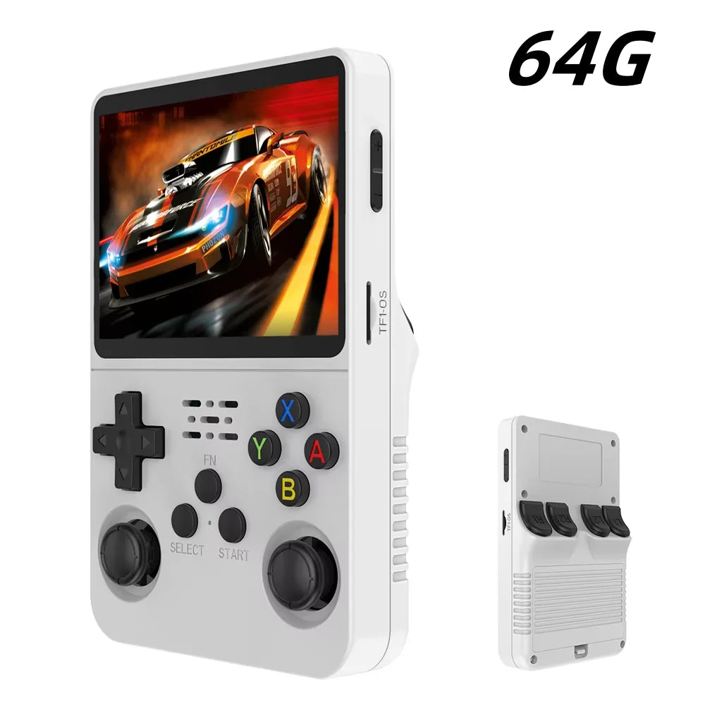 BOYHOM R36S Retro Handheld Game Console – 3.5" IPS, Linux ARKOS, Dual-RAM, 15,000+ Games, 64GB/128GB Portable Pocket Player