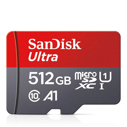 Ultra MicroSD Memory Card — 32GB 64GB 128GB 256GB 512GB A1 Class 10 SD TF Flash Card for Phone
