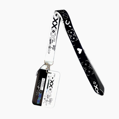 Gamer ID Card Holder Lanyard — Cool Credential Neck Strap & Badge Keychain for Men & Women