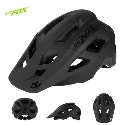 BATFOX Mountain Bike Cycling Helmet for Men – Lightweight MTB Bicycle Safety Helmet for Road & Trail Riding