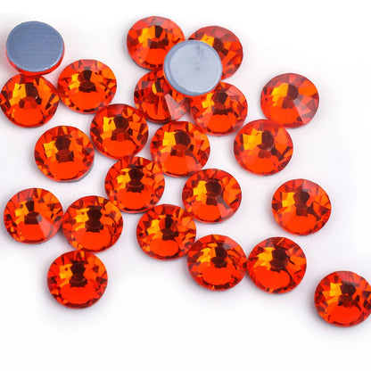 Premium Hot Fix Rhinestones – High Quality Glass Crystal Flatback Iron-On Glitter Rhinestones for Clothing & Crafts