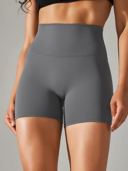 Women High Waist Yoga Legging Shorts - Squat Proof Quick Dry Fitness Cycling Shorts for Gym Workout & Sports