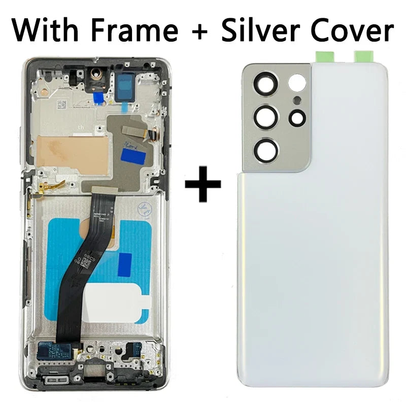 Samsung Galaxy S21 Ultra 5G AMOLED Display - 6.8" Touch Screen Digitizer LCD Replacement
