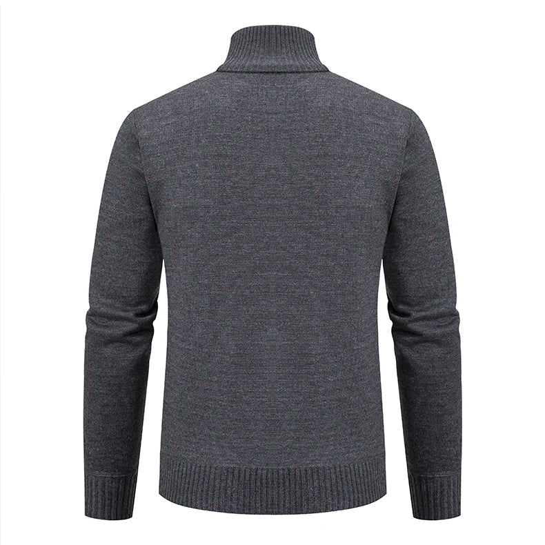2023 Autumn & Winter Cashmere Padded Sweater Coat - Warm Casual Men’s Knitted Jacket
