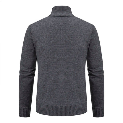 2023 Autumn & Winter Cashmere Padded Sweater Coat - Warm Casual Men’s Knitted Jacket