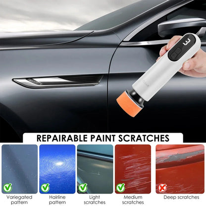 Mini Wireless Car Polisher — 12,000RPM Electric Waxing & Polishing Machine with 3 Speeds and USB Charging