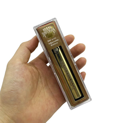 Brass Knuckles 900mAh Electric Soldering Iron – Portable 510 Thread Welding Pen with Bottom Charging