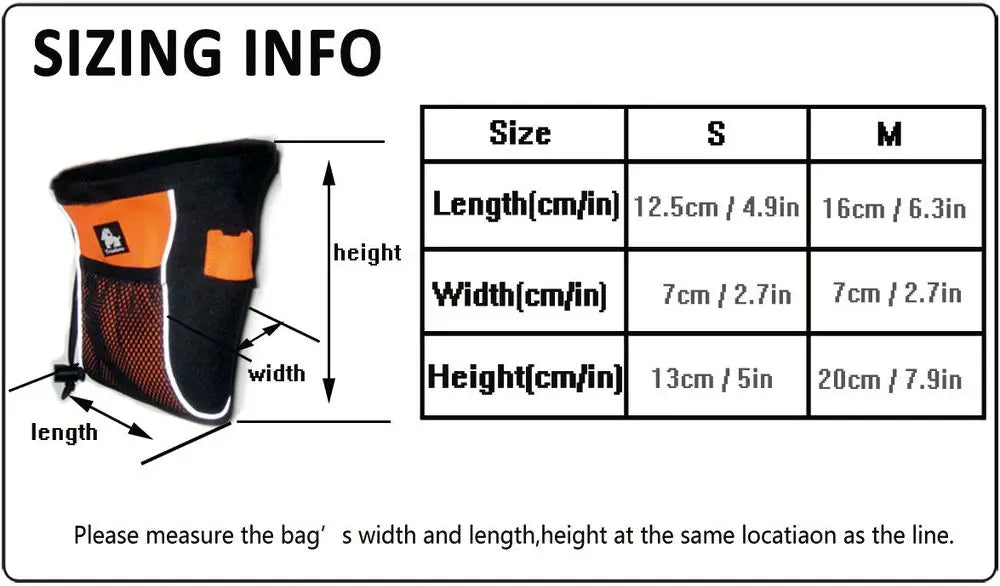 Truelove Waterproof Pet Treat Bag - High-Capacity Nylon Snack & Waste Bag for Outdoor Use