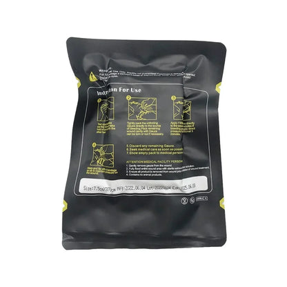 Tactical Kaolin Hemostatic Gauze – Emergency First Aid Bandage for Bleeding & Trauma Wound Dressing