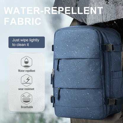 Travel Backpack 40x20x25cm – Cabin Bag for Ryanair, Airplane Carry-On, School, Laptop & Leisure, Women & Men