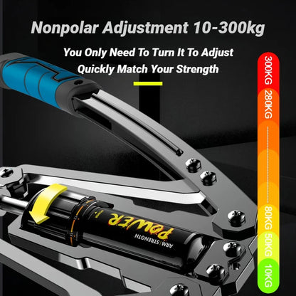 Adjustable Hydraulic Arm Exerciser 22–440 lbs Power Twister for Chest, Shoulder & Muscle Training Home Fitness Equipment