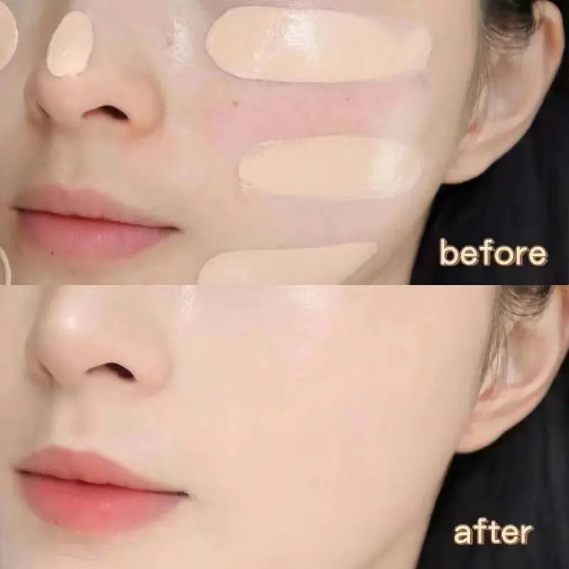 Natural Liquid Foundation – Flawless Coverage, Lightweight & Transparent Concealer for Smooth Skin
