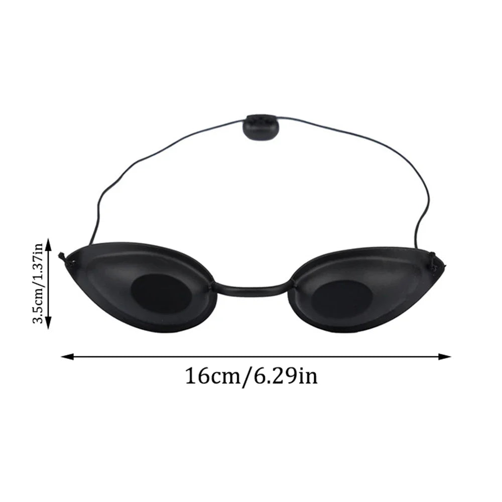 Laser Beauty Eye Mask - Photon Rejuvenation Goggles with Thickened Silicone Sun-Shading Cover