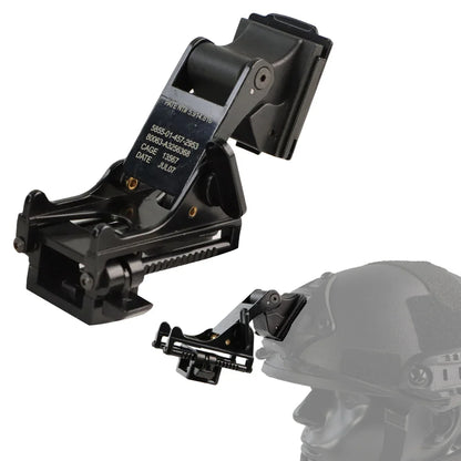BOOIU Tactical Helmet Night Vision Mount – NVG PVS-14/PVS-7 Fast MICH Helmet Bracket Accessories