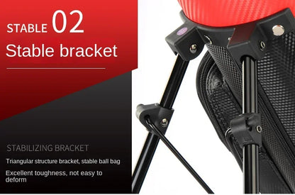 PGM Golf Bag QIAB008 – Lightweight 9-Club Capacity Support Bag for Men & Women, Available in 6 Colors