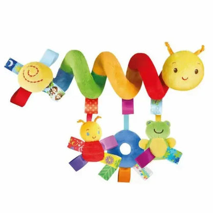 Musical Spiral Activity Toy – Cute Hanging Rattles for Baby Crib, Stroller & Car Seat, Boys & Girls