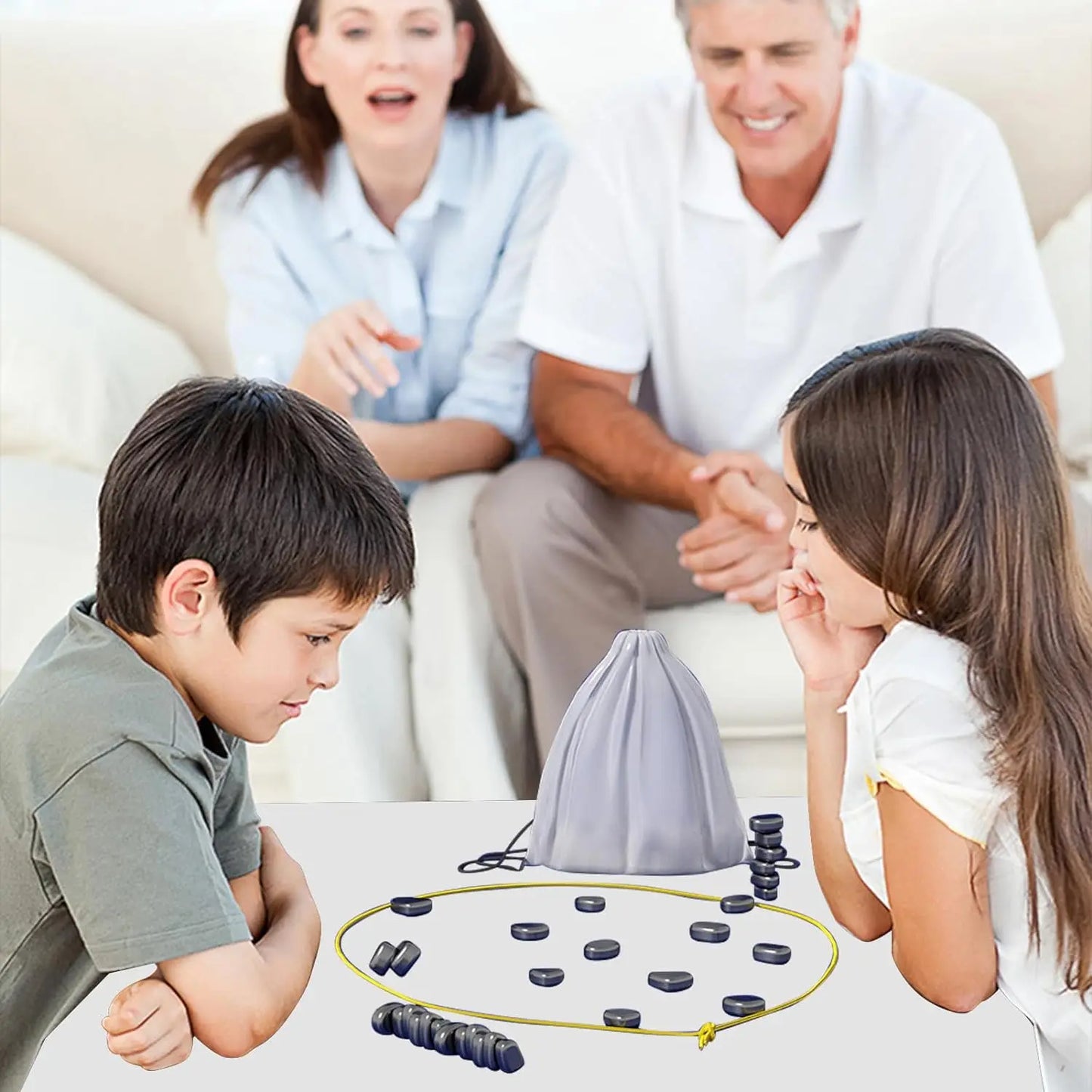 Magnetic Chess Game - Fun Tabletop Magnet Game for Intellectual Development and Portable Chess Gathering - Perfect Party Supplies and Christmas Gift