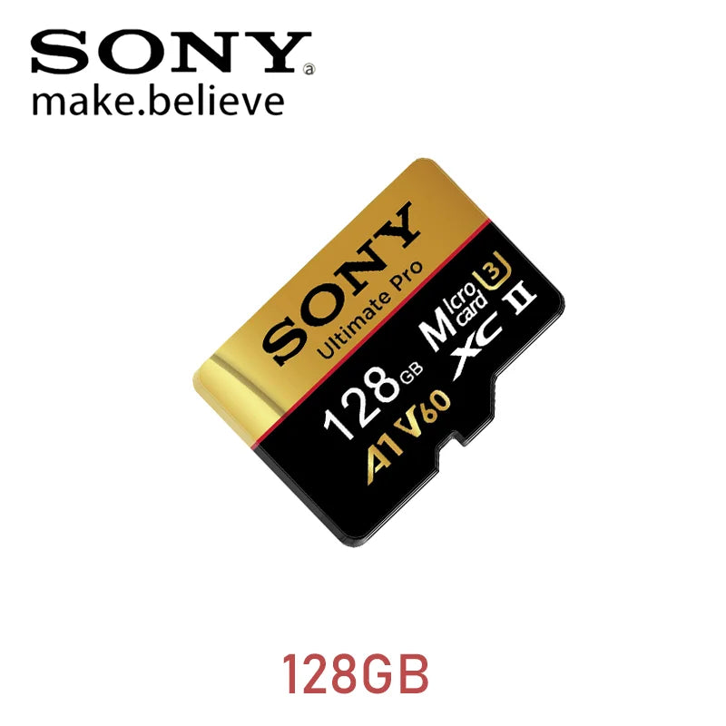 SONY High-Speed TF/SD Memory Card — 2TB/1TB/512GB/256GB Large Capacity for Phone, Camera & Dash Cam