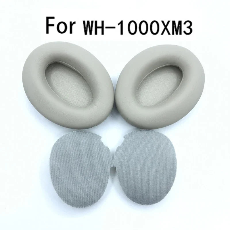 Replacement Foam Ear Pads for Sony WH-1000XM3 – Soft Earmuff Cushions for WH-1000XM3 Headphones, Comfort Headset Covers