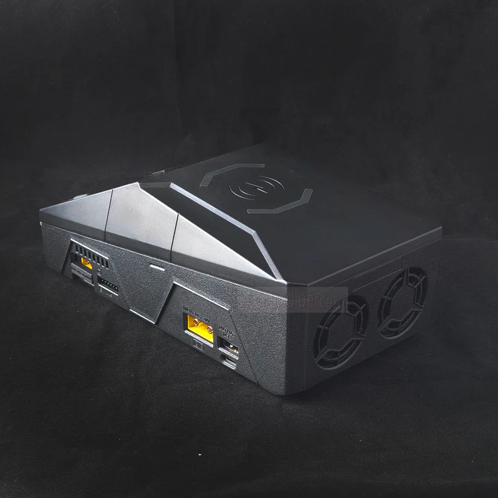 ToolkitRC Q6AC Charger — AC 400W/DC 1000W 4CH with USB A/Type-C, LiPo 1-6S, NiMH 1-16S, PB 1-10S, IPS Display