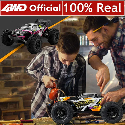 4WD Remote Control Car – Off-Road 4x4 RC High-Speed Buggy Truck, Brushless 50/80KM/H Drift Racing Toy for Kids & Adults