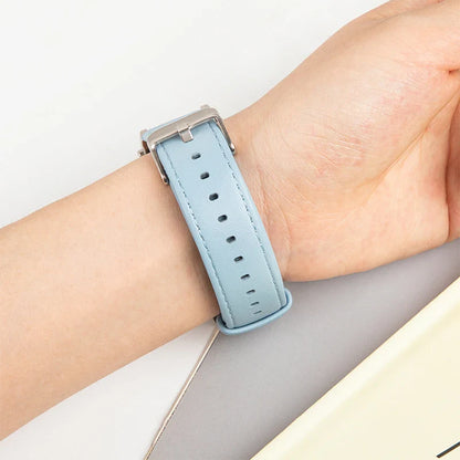 Genuine Leather Strap for Huawei Band 8/9 – Fashionable Watch Band Loop with Clasp for Men & Women