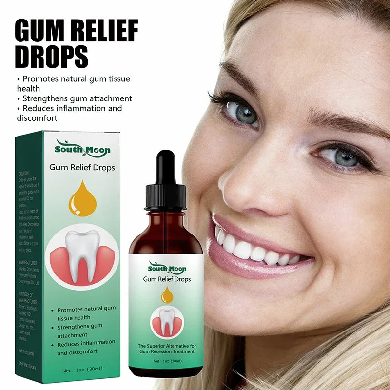 30ml Gingival Repair Drops – Fast Treatment for Cavities, Receding Gums & Gum Pain Relief