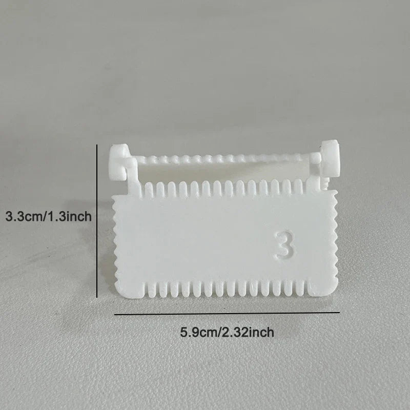 Clip-On Seam Guide Sewing Tool – Portable Edge Measuring Gauge for Quilting, Hemming & DIY Craft Beginners