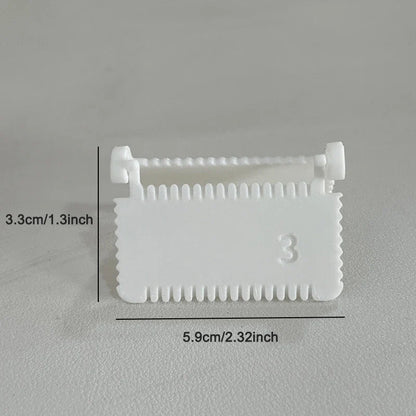 Clip-On Seam Guide Sewing Tool – Portable Edge Measuring Gauge for Quilting, Hemming & DIY Craft Beginners