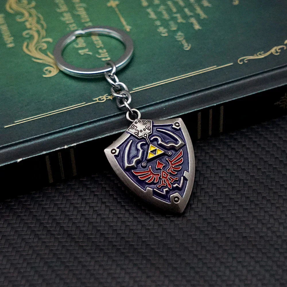 Zelda Tears of the Kingdom Keychain – Breath of the Wild Pendant Key Ring for Men