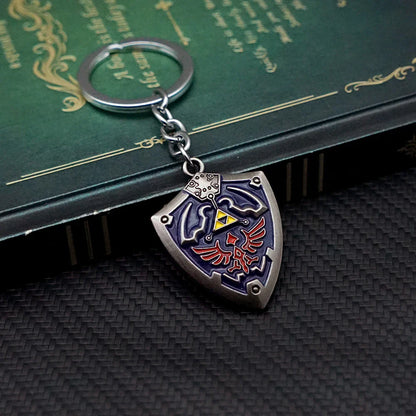 Zelda Tears of the Kingdom Keychain – Breath of the Wild Pendant Key Ring for Men