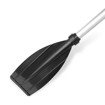 2 Pcs Aluminum Alloy Detachable Float Oars – Canoe Paddle Blade Replacement for Boat & Rafting