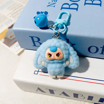 Kawaii Plush Keychain – Cute Aesthetic Bag Charm for Women, Wedding & Party Gifts