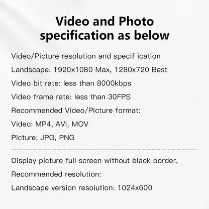 Luxury Linen Video Book Album – 7” IPS Wedding Video Player Book | 4GB Memory, Up to 3 Hours Video, Rechargeable Digital Photo & Video Album Gift