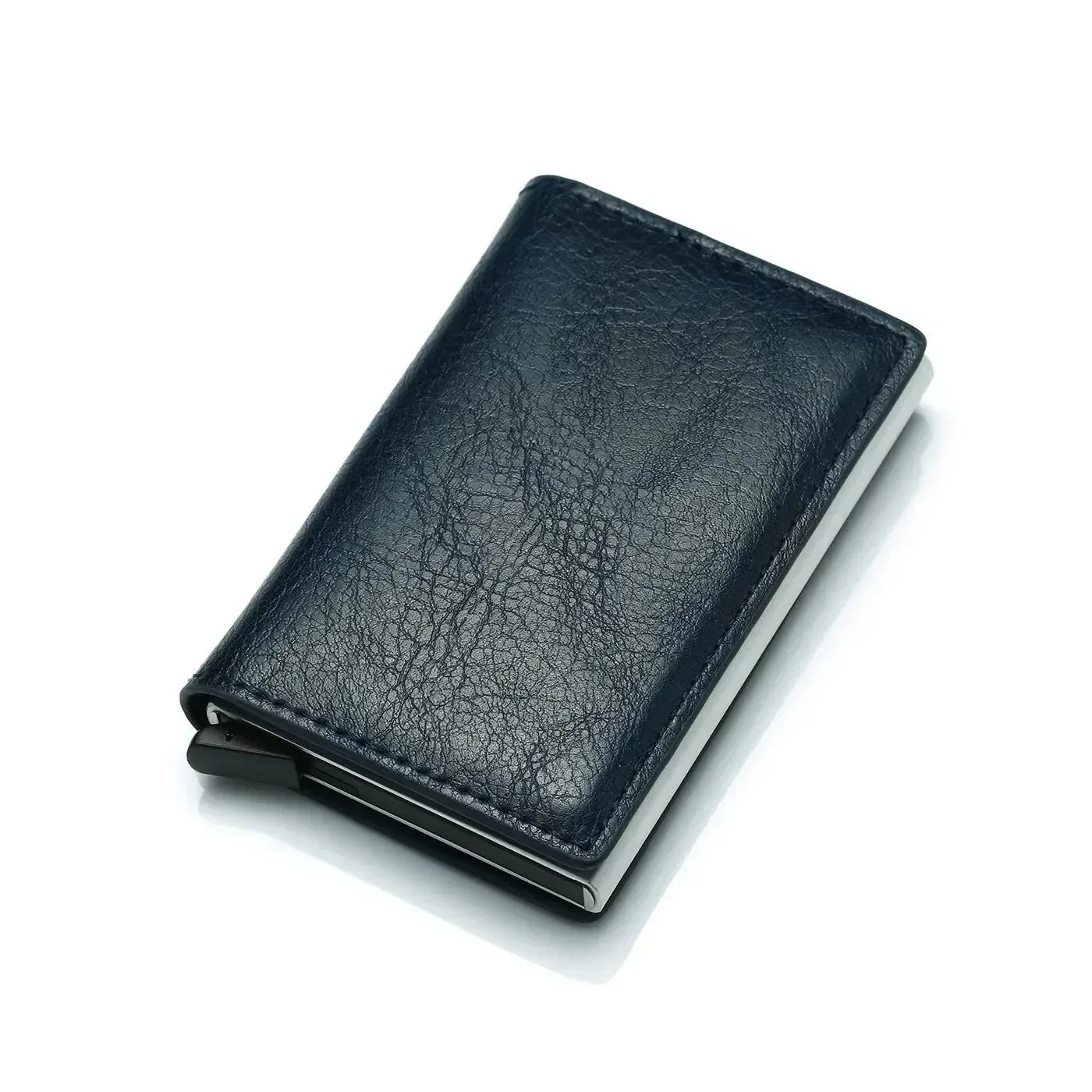 Slim RFID Aluminum Carbon Fiber Men’s Wallet – Slim Business Card & Credit Card Holder Case
