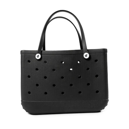 EVA Beach Bag for Women - Waterproof Bogg Rubber Travel Tote, Washable Handbag for Sports, Beach, Market, Pool